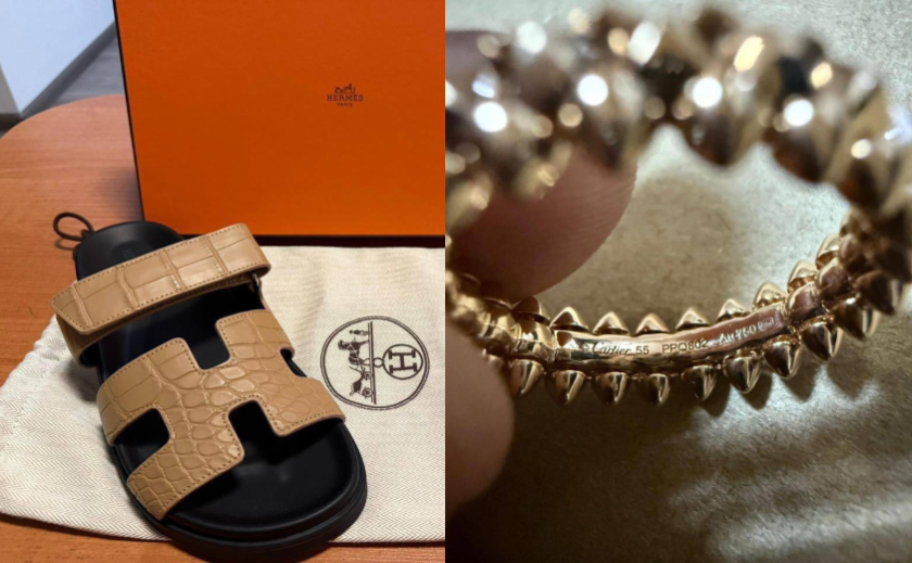 Cartier, Hermès, Chanel: на кордоні викрили чоловіка з Дніпропетровщини з незадекларованими товарами на 1,5 млн грн