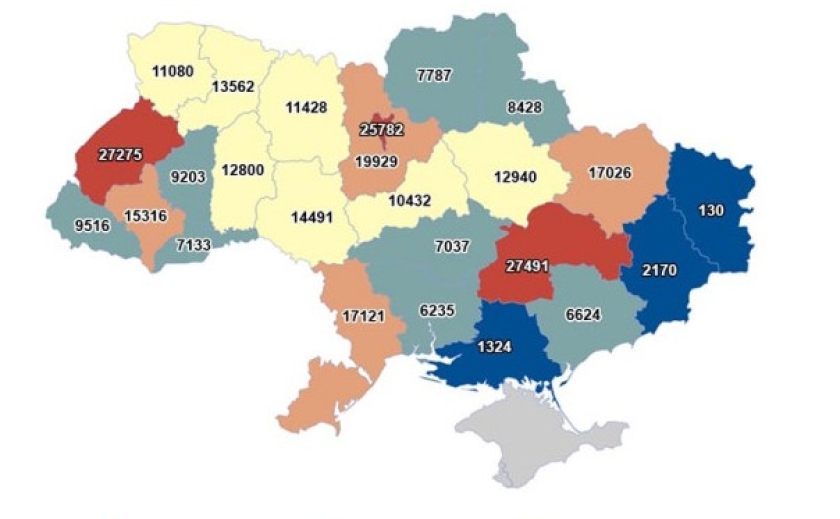 Дніпропетровщина – у лідерах за кількістю ФОПів з найманими працівниками